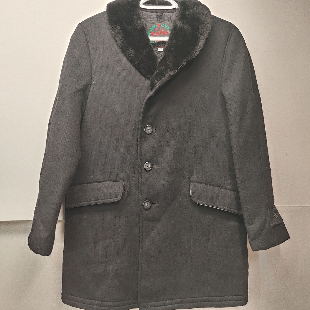 Vintage 60's Authentic Quad Coat By Utex Men's Size 34B Small